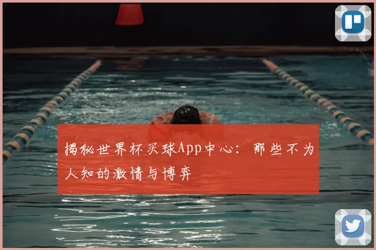 揭秘世界杯买球App中心：那些不为人知的激情与博弈